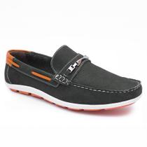 Sapato Mocassim Cla-Clê Masculino Couro Dia a Dia Leve