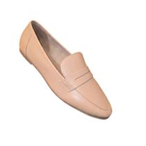 Sapato Mocassim Couro Nude Bottero Cor:NudeTamanho:35