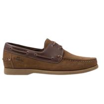 Sapato Mocassim Deckshoes Couro Nobuck Samello - Marrom Sapato Mocassim Deckshoes Couro Nobuck Samello - Marrom
