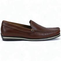 Sapato Mocassim Democrata 135201 Couro Masculino