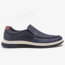 Sapato Mocassim Democrata Easy Leave Masculino Navy