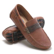 Sapato Mocassim Drive Couro Floater Art Nobre - 3453