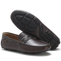 Sapato Mocassim Drive Couro Masculino Floater Art Nobre - 3460