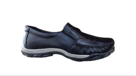Sapato Mocassim Esportivo Masculino Couro Conforto Varelli 520
