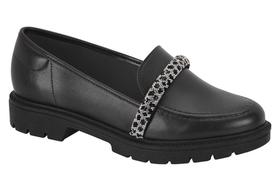 Sapato Mocassim Feminino Beira Rio Shine Tratorado 4283.117 Sapato Mocassim Feminino Beira Rio Shine Tratorado 4283.117