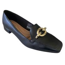 Sapato Mocassim Feminino Casual Conforto Com Fivela Beira Rio 4272.211