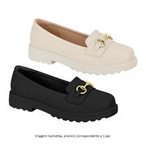 Sapato Mocassim Feminino com Fivela Modare