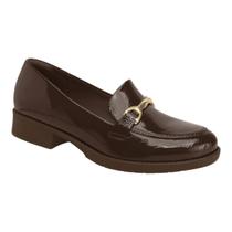 Sapato Mocassim Feminino Conforto Piccadilly - Café/Marrom