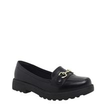 Sapato Mocassim Feminino Conforto Tratorado Modare 7357.106 - Preto Napa Trento - 36