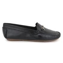 Sapato Mocassim Feminino Em Couro Anti Stress Conforto - Word Calçados