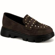 Sapato Mocassim Feminino Flatform Tratorado Conforto Modare 7409.103.31230 -