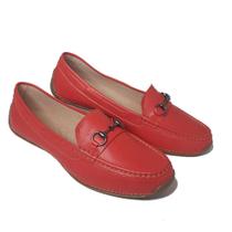 Sapato Mocassim Feminino Liliah Shoes Calce Facil Vermelho Mirella