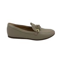 Sapato Mocassim Feminino Sua Cia Bege 16468 com Laço - Areia 36 Sapato Mocassim Feminino Sua Cia Bege 16468 com Laço - Areia 36