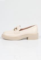 Sapato Mocassim Feminino Week Shoes Conforto Oxford Pérola