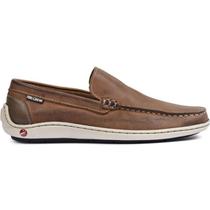 Sapato Mocassim Ferracini 4880 Couro Masculino Walk