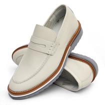 Sapato Mocassim Loafer couro Legítimo Artesanal