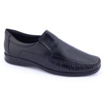 Sapato Mocassim Manutt topper 009001 Couro forrado costurado