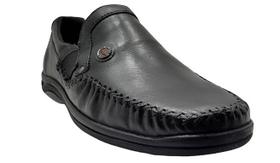 Sapato Mocassim Masculino Calprado em Couro KA3105