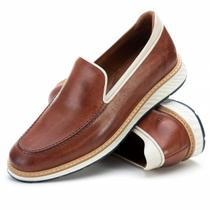 Sapato Mocassim Masculino Chelsea Couro nobre Premium