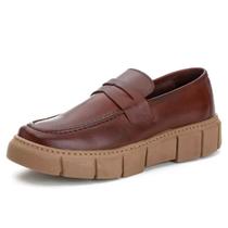 Sapato Mocassim Masculino Couro DIfranca - 2301 - Mouro