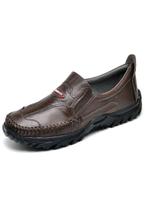 Sapato Mocassim Masculino Couro Resistente Macio Conforto