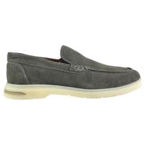 Sapato Mocassim Masculino Ferracini Malta Plus Denim Camurça