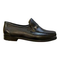 Sapato Mocassim Masculino Jacometti Casual Social Couro Legítimo Conforto 001 Preto