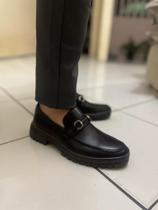 Sapato Mocassim Masculino Loafer Em Couro Turunelli Casual