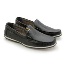 Sapato Mocassim Masculino Paraty Casual Em Couro Preto Marrom Café Laroche