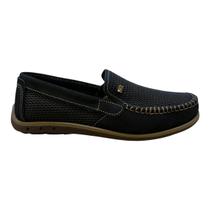 Sapato Mocassim Masculino Pegada Casual Conforto Couro Bico Redondo 141606 Marinho Sapato Mocassim Masculino Pegada Casual Conforto Couro Bico Redondo 141606 Marinho