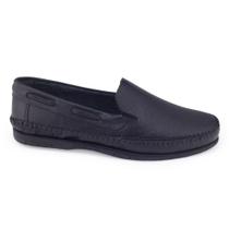 Sapato Mocassim Masculino Traff 401 couro costurado clássico Sapato Mocassim Masculino Traff 401 couro costurado clássico