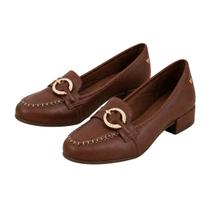 Sapato Mocassim Mississipi J1502 Cor Tabaco - Sapato Mocassim Mississipi J1502 Cor Tabaco -