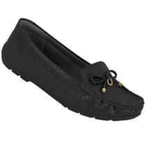 Sapato Mocassim Modare Napa Esselence 7035.646 -Preto Tamanho:37Cor:Preto