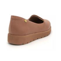 Sapato Mocassim Moleca Feminina Anabela- Nude