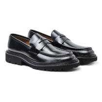 Sapato Mocassim Oficina Hugo Masculino Couro Preto Sapato Mocassim Oficina Hugo Masculino Couro Preto