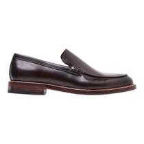 Sapato Mocassim Oficina Pierre Couro Marrom Escuro Sapato Mocassim Oficina Pierre Couro Marrom Escuro