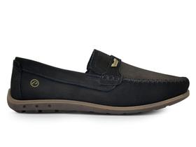 Sapato Mocassim Pegada Masculino Em Couro Nobuck 141604