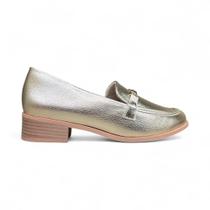 Sapato Mocassim Ramarim 2416101 Original Feminino Loafer Salto Baixo Bloco Sapato Mocassim Ramarim 2416101 Original Feminino Loafer Salto Baixo Bloco