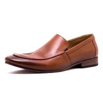 Sapato Mocassim Social Loafer Blake Avalon em Couro Caramelo