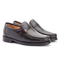 Sapato Mocassim Social Masculino Couro Confortável IGO FRANCA