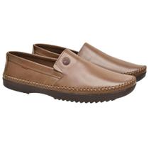 Sapato Mocassim Social Masculino Couro Napoli Sesamo Sapato Mocassim Social Masculino Couro Napoli Sesamo