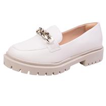 Sapato Mocassim Tratorado Feminino
