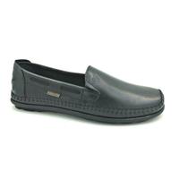 Sapato Mocassim Vudalfor Couro Preto 3331