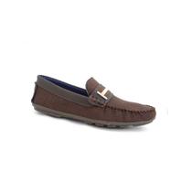 Sapato Mocflex Mocassim 520 Cafe