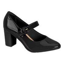 Sapato Modare C/ Salto Grosso Scarpin Social Formal Feminino