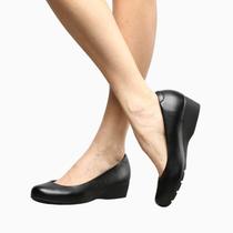 Sapato Modare Feminino Anabela Confortável 7014200