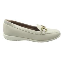 Sapato Modare Mocassim com Fivela Off White 7393103