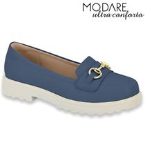 Sapato Modare Mocassim Oxford Original Ultraconnforto Feminino Esporao Fascite Plantar Loafer