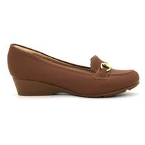 Sapato Modare Original Salto Anabela Baixo Leve Feminino 297