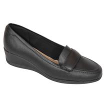 Sapato Modare Salto Baixo Anabela Formal Feminino 7392.101